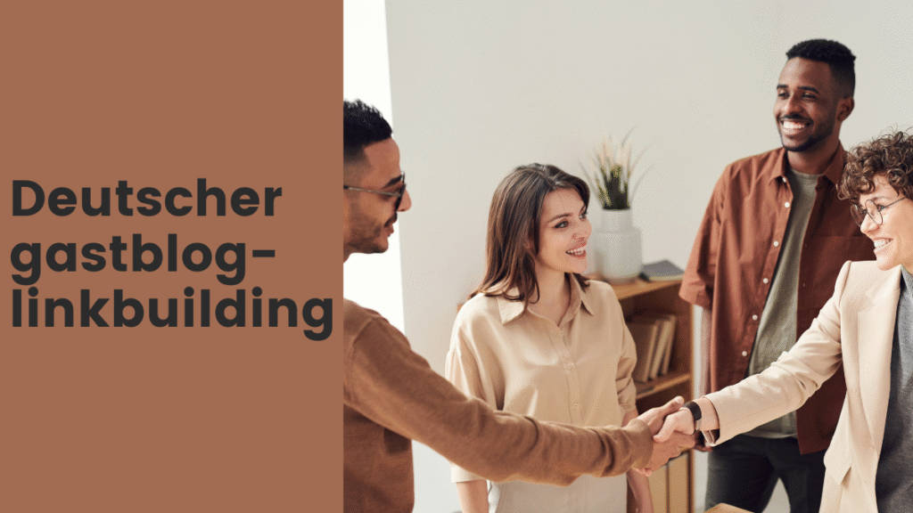 Deutscher gastblog-linkbuilding