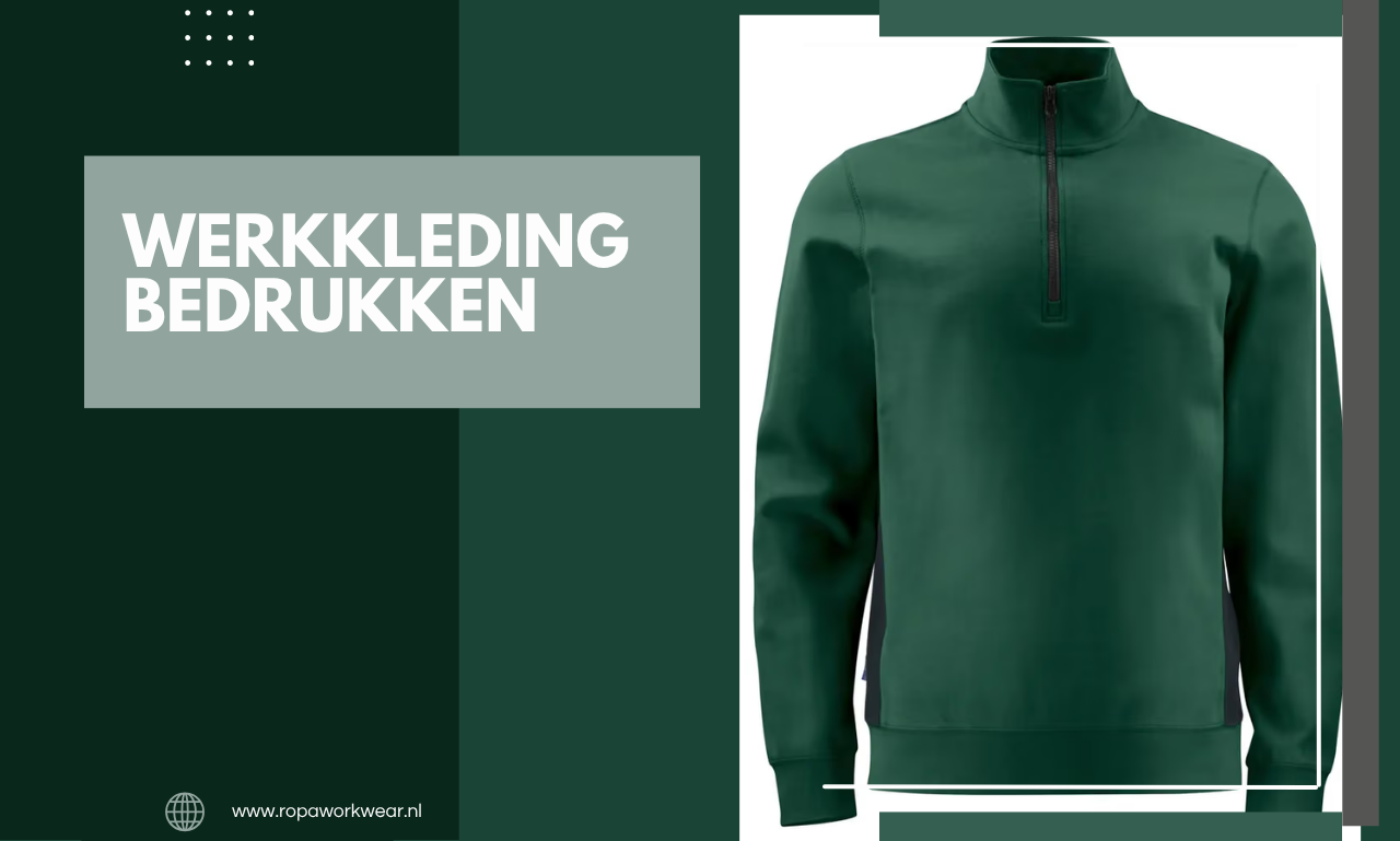 Werkkleding bedrukken: bouw aan een herkenbaar merk met professionele bedrijfskleding