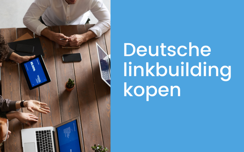 Deutsche linkbuilding kopen