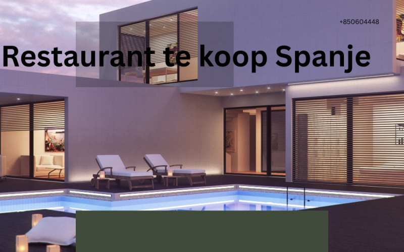 Restaurant te koop Spanje